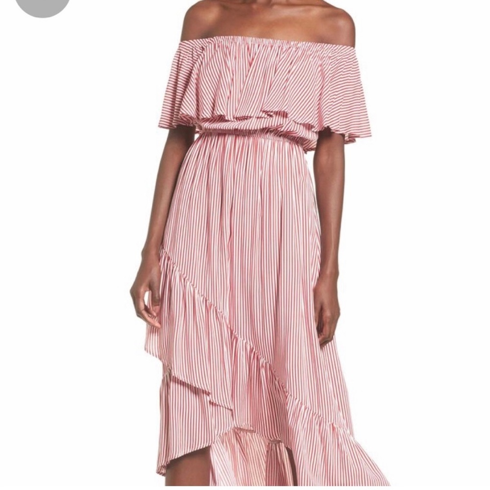 Soprano high low midi dress